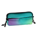 Trousse 3 fermetures éclair Sunset Vert