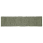 vidaXL Tapis de surface Vert olive 60 x 200 cm Jute