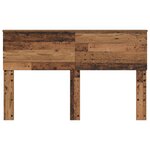 vidaXL Tête de lit Bois Ancien 160 cm Bois d'ingénierie