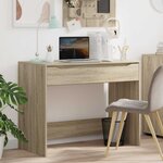 vidaXL Bureau Chêne Sonoma 100 x 50 x 78 cm Bois d’ingénierie