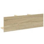 vidaXL Armoire murale 100x16 5x30 cm chêne sonoma bois d'ingénierie