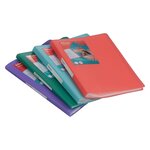 Protège-documents esselte colour breeze polypropylène a4 - 40 pochettes - 80 vues - coloris assortis - lot de 16
