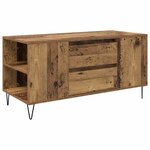 vidaXL Table basse Bois Ancien 102 x 44 5 x 50 cm Bois d'ingénierie