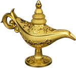 Pièce de monnaie en Argent 250 Francs g 155.5 (5 oz) Millésime 2023 ALADDIN MAGIC LAMP 3D