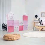 Rangement enfant 6 cubes modulables