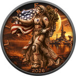 Monnaie CONQUEST OF MARS American Eagle 1 Oz Argent 1$ USA 2026