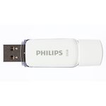 Philips clés usb 2.0 snow 32 go 3 pièces blanc et gris