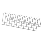 Support sous tasses pour panier lave-verre - bartscher -  - acier revêtu 300x100x90mm