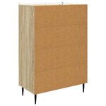 vidaXL Buffet Chêne Sonoma 66 x 34 5 x 97 cm Bois d'ingénierie
