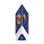 Gomme en plastique Pyramide PIXEL PARTY  blister de 3 MAPED