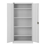 Armoire bureau capacité de charge maximale de 160 kg 180 cm gris 14_0006035