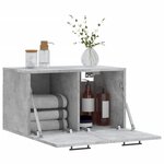 vidaXL Armoire murale Gris béton 60x36 5x35 cm Bois d'ingénierie