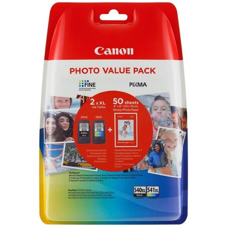 Canon 540xl+541xl + papier photo