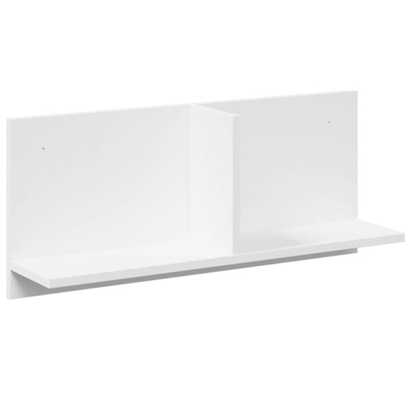 vidaXL Armoire murale 70x16 5x30 cm blanc bois d'ingénierie