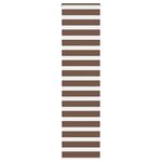 vidaXL Store zèbre marron 60x230 cm largeur du tissu 55 9 cm polyester