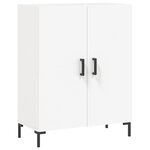 vidaXL Buffet blanc 69 5x34x90 cm bois d'ingénierie