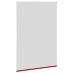 vidaXL Store enrouleur occultant rouge largeur du tissu 105 7 cm