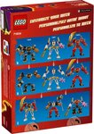LEGO NINJAGO - Robot Élémentaire de la Terre de Cole - Modèle 71806 pour Enfants