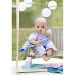 Zapf Creation 705643 - Baby Annabell Active Deluxe Jeans 43cm avec veste  chemise  pantalon et chaussettes.