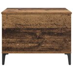 vidaXL Table basse Bois Ancien 60 x 44 5 x 45 cm Bois d'ingénierie