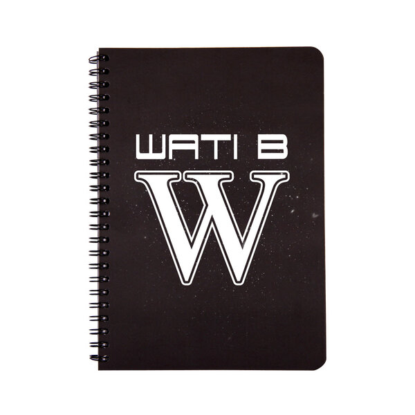 Clairefontaine : wati b - cahier à spirales a5 - 100 pages lignées - w blanc
