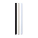 Paquet 25 Baguettes a relier A4  12 mm noir DURABLE