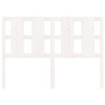 vidaXL Tête de lit blanc 145 5x4x100 cm bois massif de pin