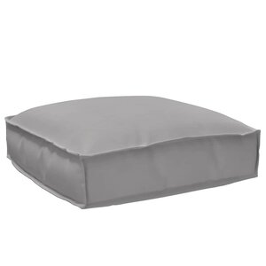 vidaXL Coussin pour assise de palette Gris 50 x 50 x 12 cm