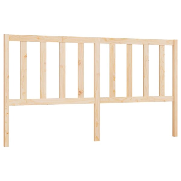 vidaXL Tête de lit 206x4x100 cm Bois massif de pin