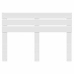 vidaXL Tête de lit Blanc 150 cm Bois d'ingénierie
