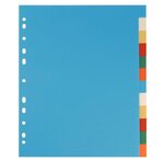 Jeu intercalaires polypropylène a4+ 12 touches