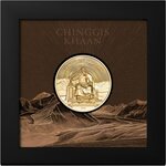 Pièce de monnaie en Or 25000 Togrog g 31.1 (1 oz) Millésime 2026 CHINGGIS KHAAN