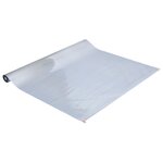 vidaXL Film solaire à effet réfléchissant statique argenté 45x1000 cm