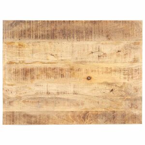 vidaXL Dessus de table Bois de manguier solide 15-16 mm 80x70 cm