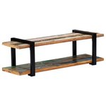 vidaXL Meuble TV 130x40x40 cm Bois de récupération massif