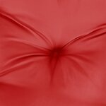 vidaXL Coussin de palette rouge 70x70x12 cm tissu