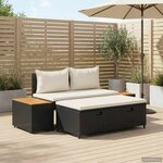 vidaXL Ensemble de canapés d'extérieur 4 -Seater 4 pc 55 x 30 x 39 cm