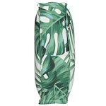 vidaXL Coussin pour dossier de palette Floral Motif de feuille