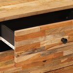 vidaXL Armoire de lit Marron 50 x 33 x 62 cm Bois de mangue massif