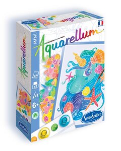Aquarellum mini - licornes 4 planches