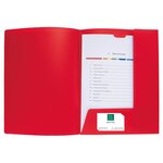 Chemise De Présentation Polypropylène Souple Krea Cover - A4 - Rouge - X 30 - Exacompta