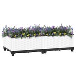 vidaXL Lit surélevé 80x40x23 cm Polypropylène