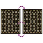 vidaXL Ensemble de meubles de salle de bain 4 Pièces bois manguier massif