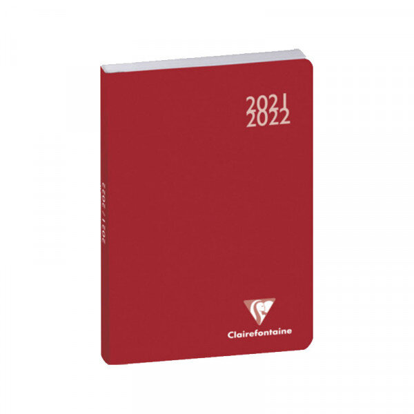 Agenda scolaire 2021/2022 forum work&after exacompta 10 x 15 cm rouge