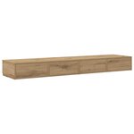 vidaXL Tiroirs de lit en chêne artisan 150x36 5x16 5 cm en bois d'ingénierie