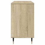 vidaXL Armoire salle de bain chêne sonoma 80x33x60cm bois d'ingénierie