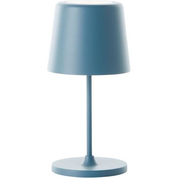 Lampe à poser LED Kaami Nordique Bleu - Métal/Plastique - 2W - IP44