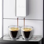 Melitta solo argent e950-103 machine a café et expresso automatique avec broyeur a grains