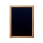Ardoise murale WOODY 30 x 40 cm avec cadre en boisTeck SECURIT