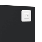 vidaXL Miroir mural 30x100 cm Verre Rectangulaire